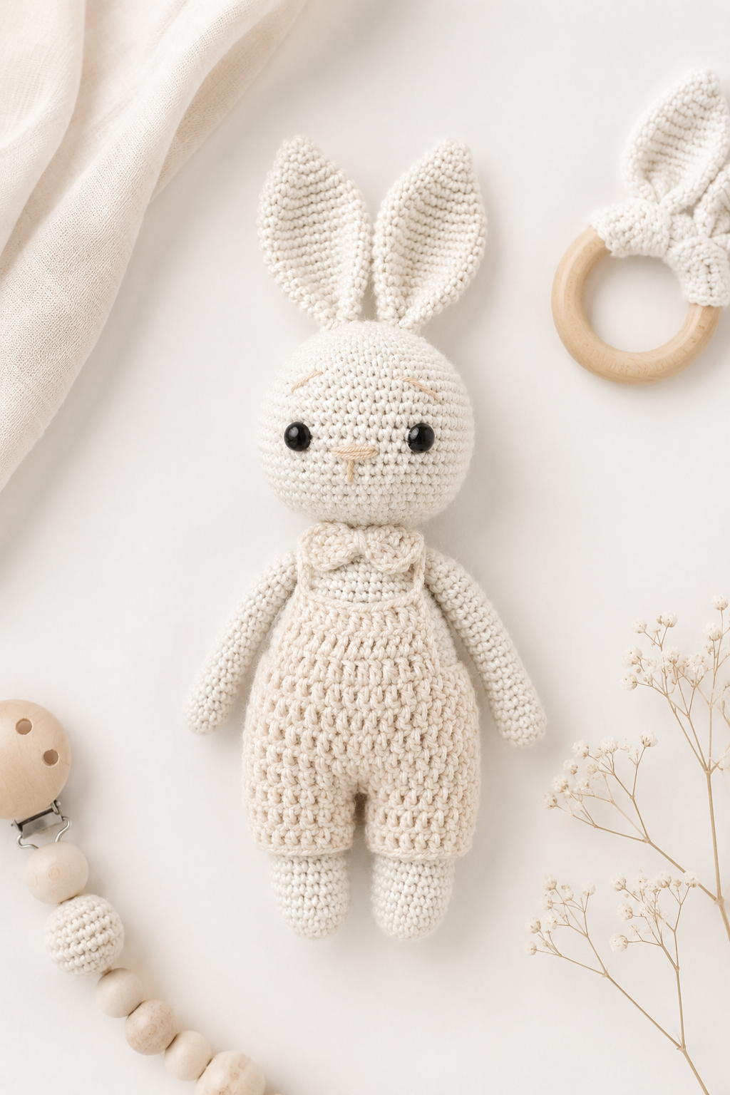 AMIGURUMI TEJIDO CROCHET - CONEJO