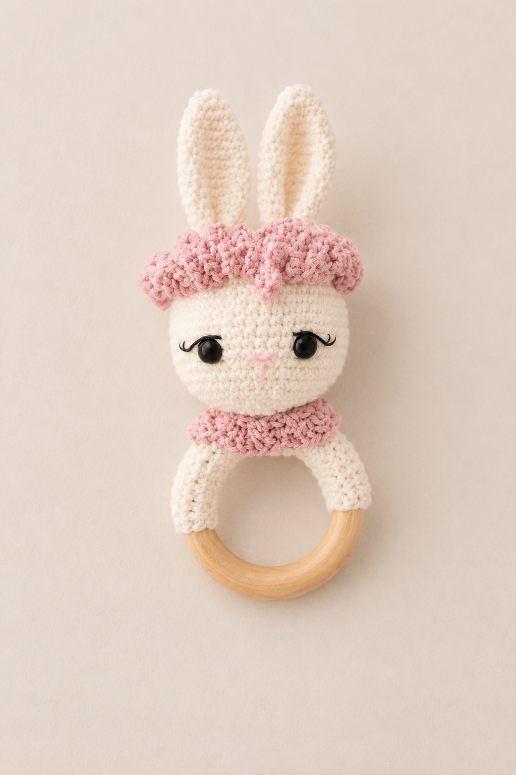SET SONAJERO+PORTACHUPO TEJIDO CROCHET - BAILARINA