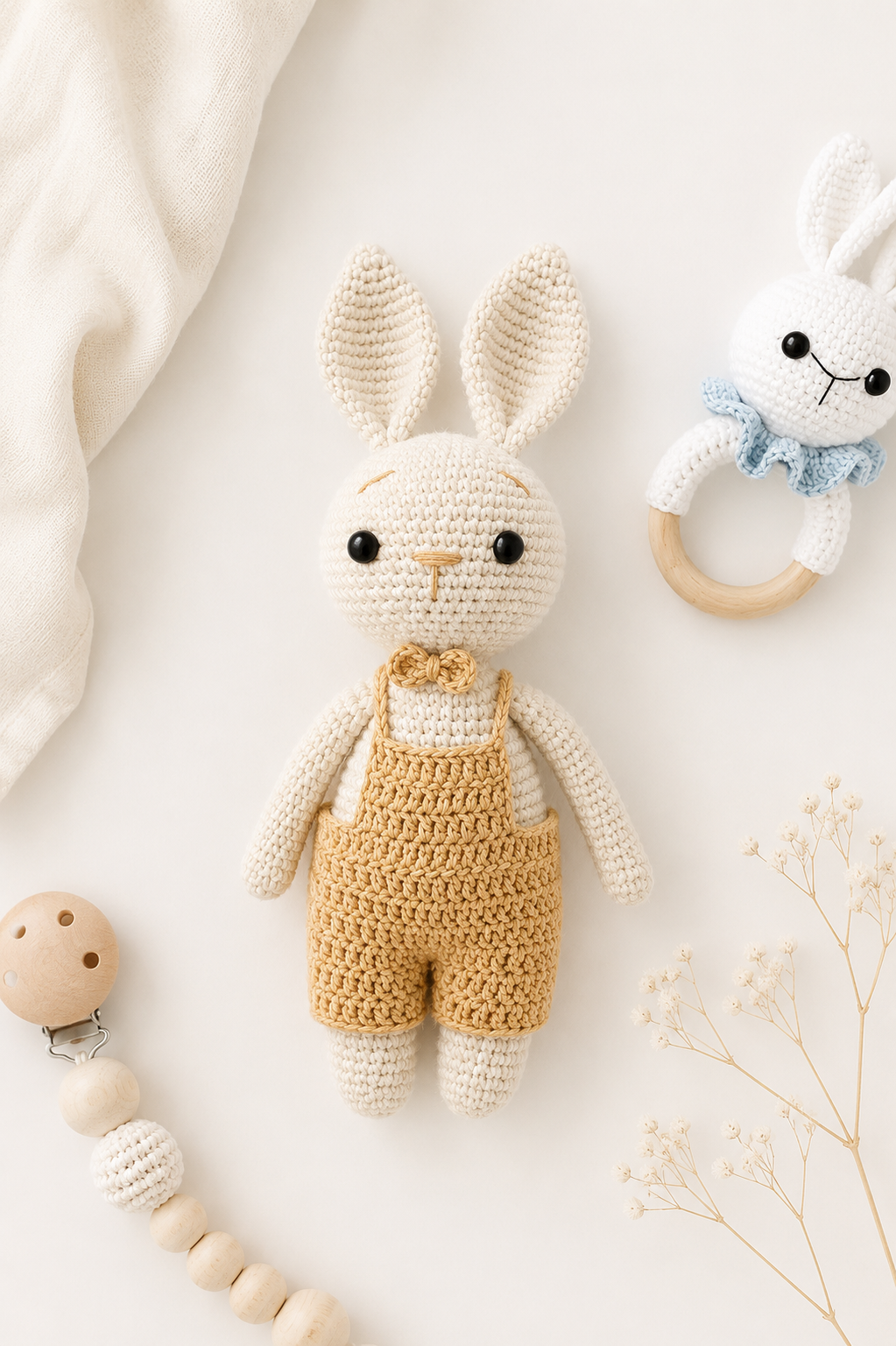 AMIGURUMI TEJIDO CROCHET - CONEJO