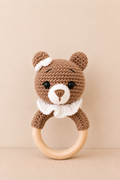 SONAJERO TEJIDO CROCHET - OSITA